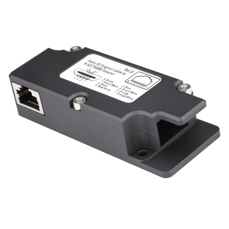 Dishy Cable Adapter to RJ45 ABS Rectangular Satellite Antenna Cable