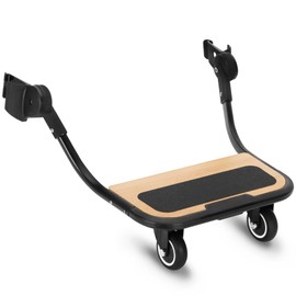 Piggyback Ride-Along Board for Vista (Models 2015-2019),Vista V2,and Vista V3 Strollers,Stroller Standing Board with 360 ° Universal Wheel,Use EVA Foam Wheels Smoothly Nnavigate Through Rugged Roads