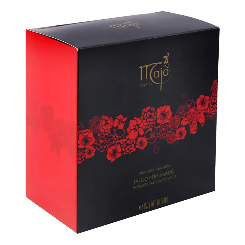 Talco corporal Maja perfumado con talquera edición clásica 150g