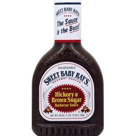 Sweet Baby Ray's Hickory Salsa de barbacoa, 28 onzas