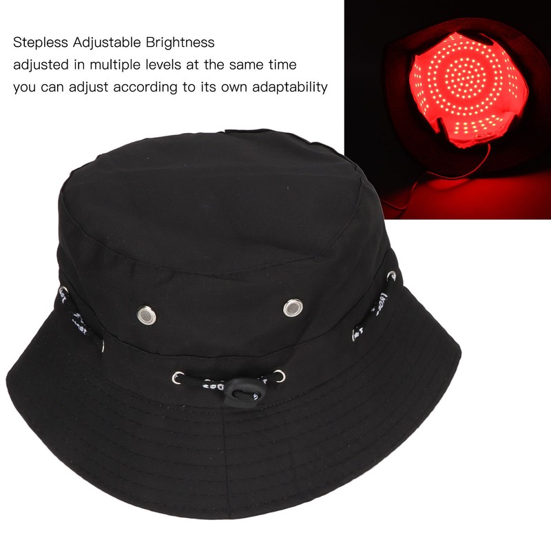 Hair Loss Therapy Cap 186PCS Red Light 5‑12W Growth Physiotherapy