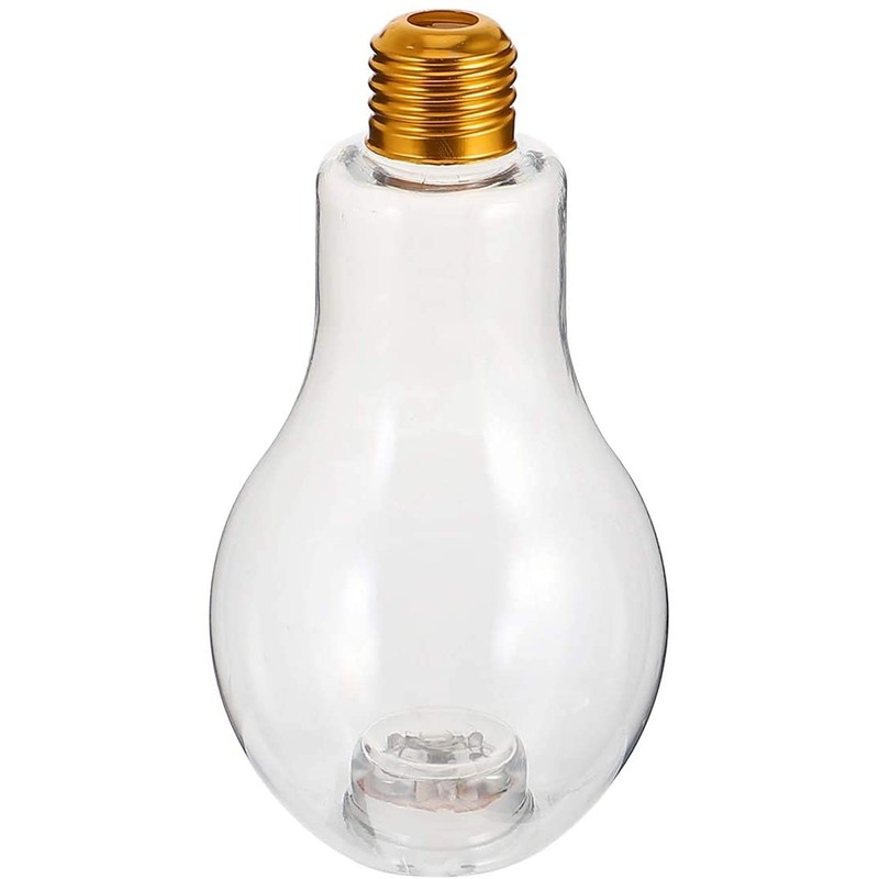 12pcs Light Bulbs Drinking Cup Glowing Bulb Shaped Cup Light