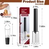 Air Pressure Wine Bottle Opener and Wine Pourer 2 Pieces