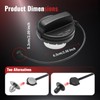 Gas Cap Fuel Cap 17251-3JA0A 2 pcs for Nissan 2011-2020