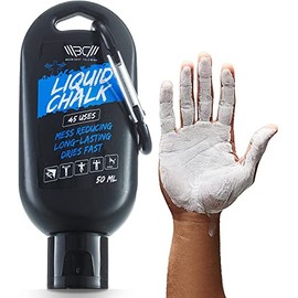 WARM BODY COLD MIND Liquid Chalk Improves Grip for Crossfit, Weightlifting, Powerlifting, Deadlifting, Gymnastics, Climbing, Pole Dancing, No Mess