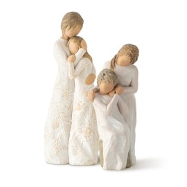 Willow Tree Close to me Figure Plus Loving My Mother Figure, Sculpted Hand-Painted 2 Piece Set