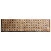 Supercrafts 100 Scrabble type Letter Tiles Wooden (Full Set)