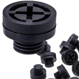 Rexka 5pcs Radiator Drain Plug 21440-50Y00 for Nissan Infiniti Altima Cube Frontier GR-R Maxima Murano 2144050Y00