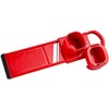 Hutzler 718 Garlic Slicer and Shredder, Red