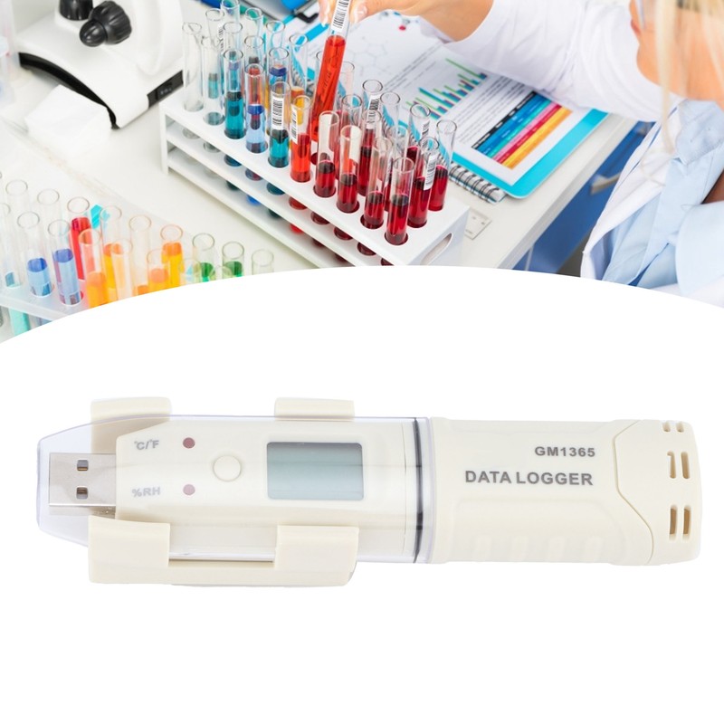 GM1365 Temperature Humidity Recorder Warehouse Thermometer for Cold Storage Laboratory