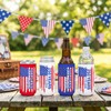 12 Pcs 4th of July 250th Anniversary USA Flag Can