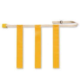 TRIPLE THREAT Flag Football Belts, Yellow, X-Large (EACH)