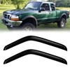 Fullux Window Rain Guards Compatible 1993-2011 Ford Ranger All Models