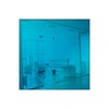 Acrylic Mirrors 17” x 17" Medium Blue Square Tile Smooth