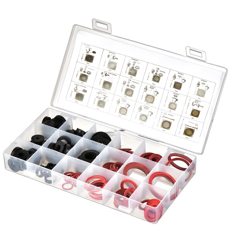 Yenghome 140 Pcs Rubber Sealing Washer Assortment Kit 18 Popular