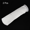 PATIKIL 6 Inch Ring Filter Socks 1 Micron, 2 Pack