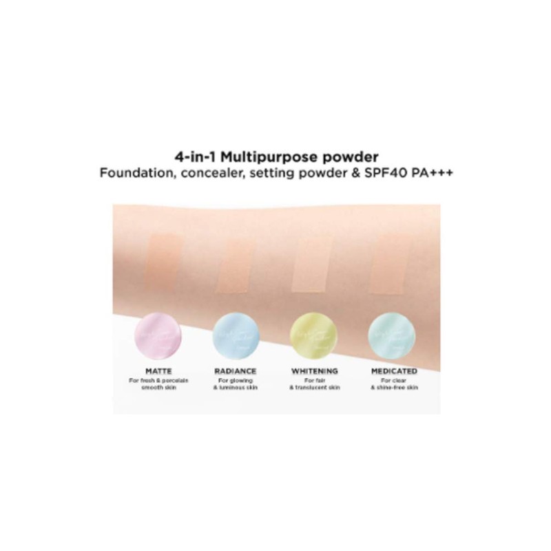 Clear Last Face Powder High Cover White-Skin Ochre a Foundation