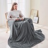 EMME Cuddly Fluffy Blanket, 3D Touch Experience Fleece Blanket, Soft