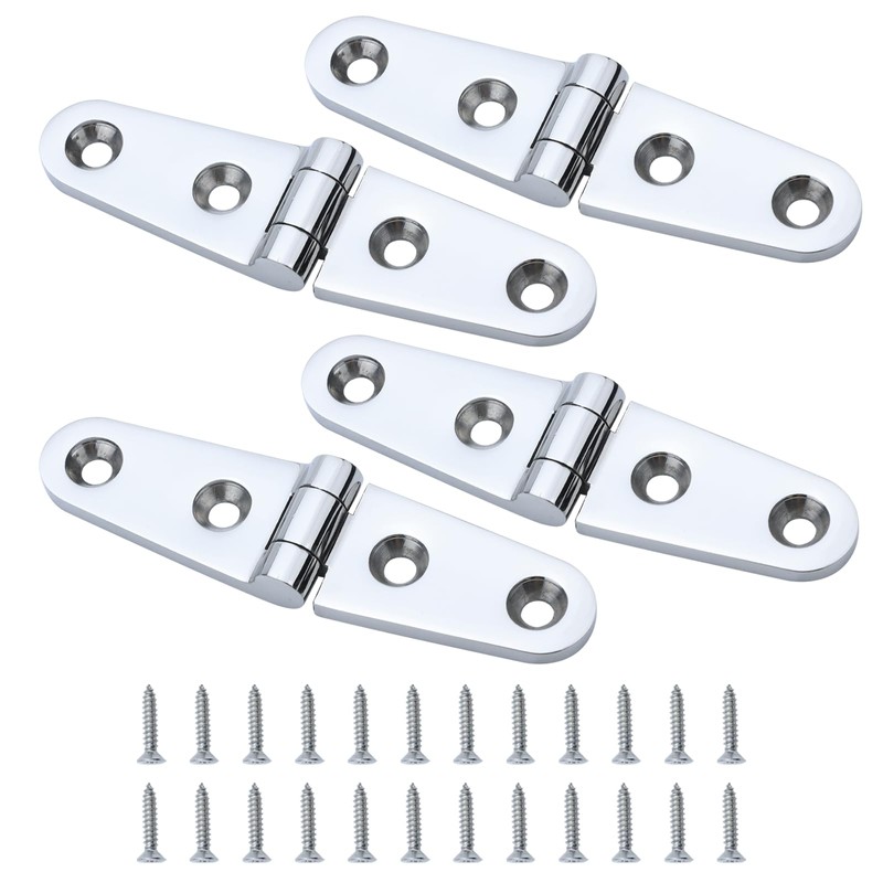 YANYUCB Boat Hatch Hinge 316 Stainless Steel Hinges,Heavy Duty Boat