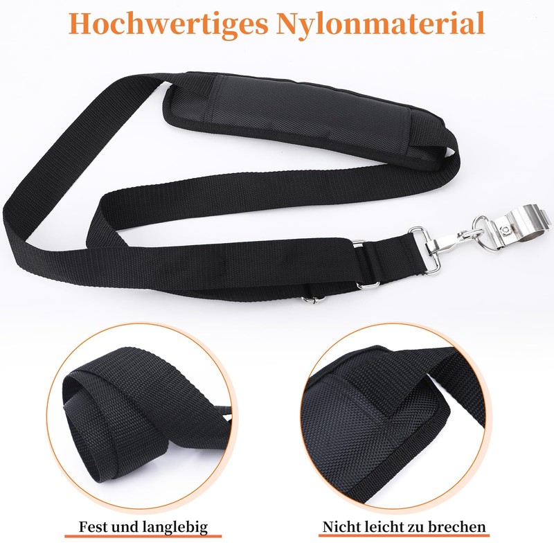 Yweller Nylon Shoulder Strap Carry Strap for Brush Cutter, Brush