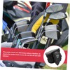 Totority 1set Pu Golf Club Covers Crocodile Pattern Protective Headcovers