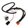 Gatuida Horn Wiring Harness Kit Weather Resistant Relay Splitter for