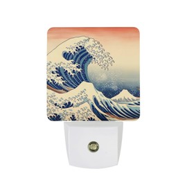 YKJAHSD Christmas Deer Night Light, Plug into Wall Decor Nightlights for Bedroom, Bathroom, Hallway, Kitchen, with Dusk to Dawn Light Auto Sensors LED Night Lights for Boys Girls Women Men Room Gifts