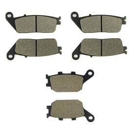 SOMMET Motorcycle Front + Rear Brake Pads for Honda CB 600 F Hornet (FW/FX/FY/F1-F6/F21/F22/F2Y) (1998-2006)