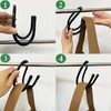 4 Pack Large Handbag Hanger for Closet, Purse Hanger Organizer