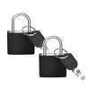 Suitcase Locks with Keys - Pack of 2 Small Padlock