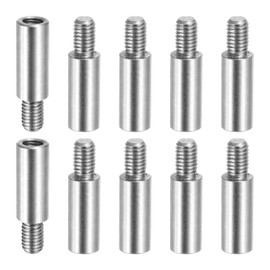 PATIKIL 10 Pcs M5x15+8mm Stainless Steel Standoff Extension Posts Screws,Metric Male Female Thread Adapters Spacer for PCB,Quadcopter Drone,Computer & Circuit Board Assortment Kit