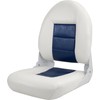 Tempress NaviStyle High Back Seat, White/Blue