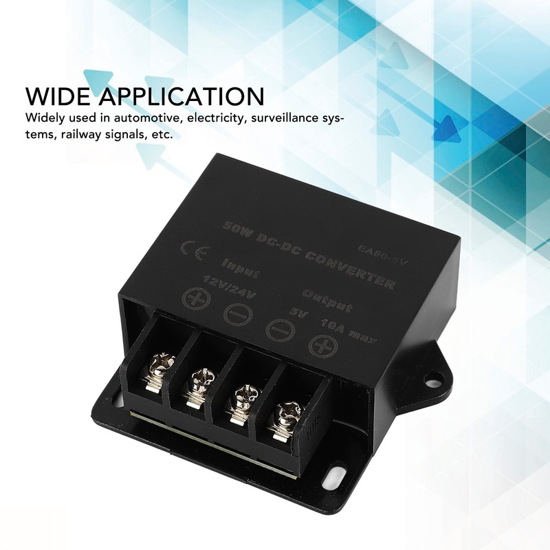12V 24V to 5V Voltage Converter High Conversion Efficiency Good