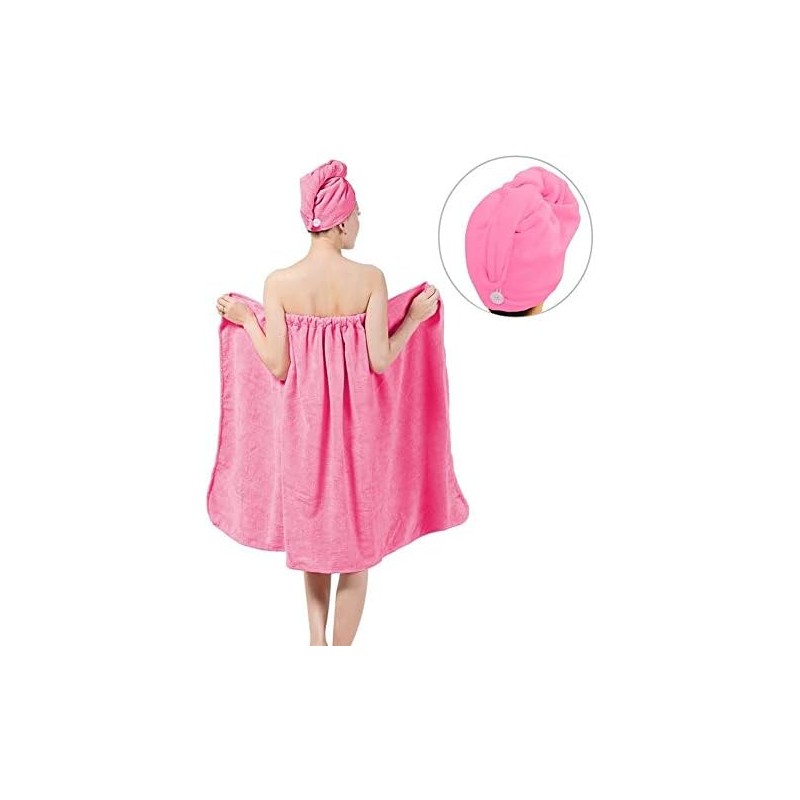 Keenso - Toalla de Baño Ajustable Envolvente Mujer - Fast