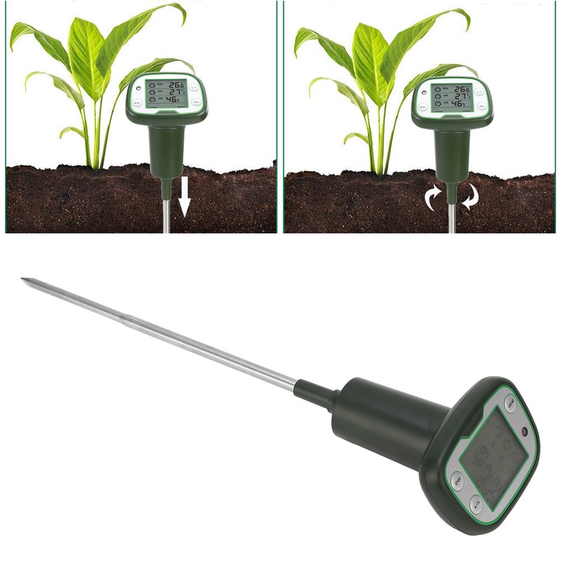 Plant Tester Accurate Measurement Data Lock Portable Soil Moisture Meter