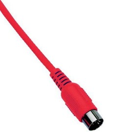 ah Cables KMIDE MIDI Cable Economy 0.75 m Red