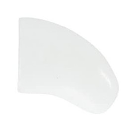 Pretty Claws 120 Piece Soft Nail Caps with Adhesive for Dog Claws - Snow White Medium
