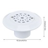 Folanda Floor Drain, Plastic Pool Drain with Anti-Blocking Grid, Durable
