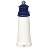 Fletchers' Mill Lighthouse Pepper Mill, White/Cobalt - 6 Inch, Adjustable