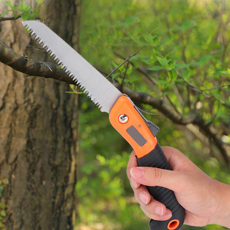 Multifunctional Mini Folding Hand Saw HighCarbon Steel Garden Carpenters Saw