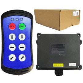 A600 Wireless Crane Remote Control Electric Chain Hoist 6 Button Truck Tailgate Switch 12v Transmitter and Receiver