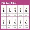 Pack of 30 Power Tool Carbon Brushes Replacement with 10