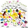 KANDI BAR festival trinkets | 100+ pieces variety pack: sprouts,