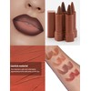 Jutqut 2-in-1 Lip Liner and Lipstick Lip Combo Set, Matte
