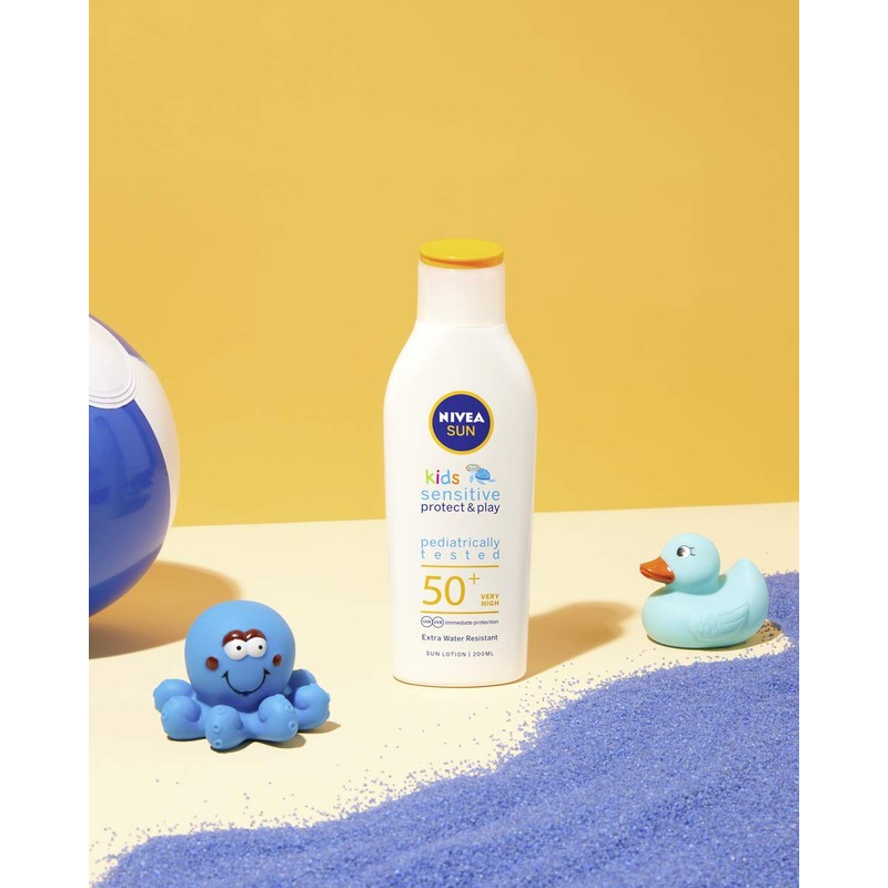 NIVEA Sun Kids Sensitive Protect & Play Children's Sun Cream