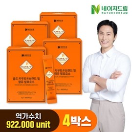Nature Dream 네이처드림골드 카무트 브랜드밀 함유 발효효소 3g 30포 4박스/고역가 Nature Dream Gold Kamut Brand Wheat Fermented Enzyme 3g 30 Packs 4 Boxes / High Value