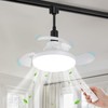 OTeedo 30W Smart Track Fans Light with Remote, Bladeless Fan
