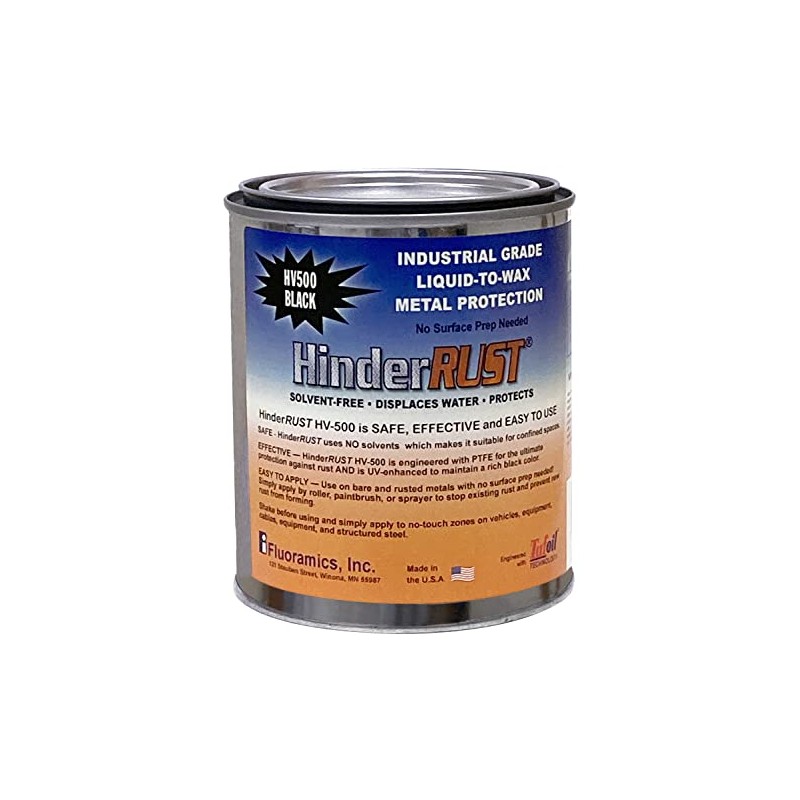 HinderRUST HV500: Industrial Grade Rust Stopper, Barrier Against Corrosion (326