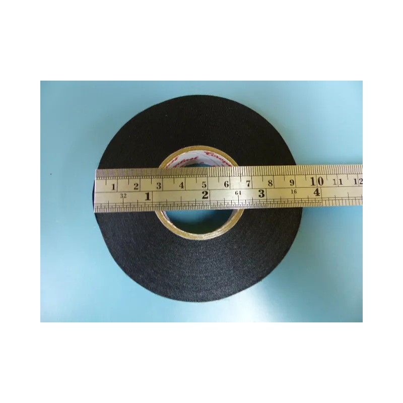 coroplast 837X-19-25-BLK Qty of 6 per Lot 19mm x 25m