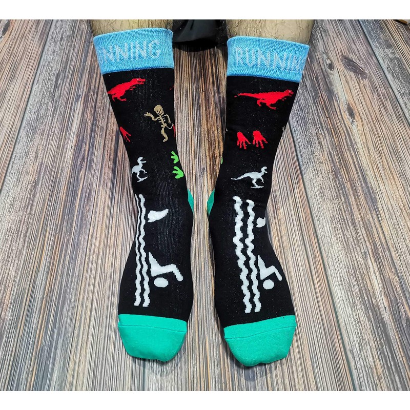 IRISGOD Funny Nerd Socks | Cool Stocking Stuffers | Holidday